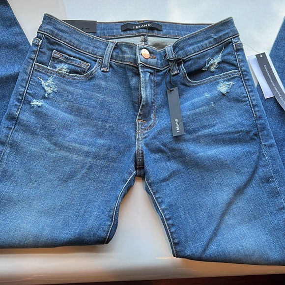 NWT J brand low rise crop jeans size 27 - Picture 3 of 5